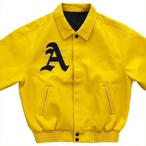 Varsity <b>Jacket</b> <b>for</b> <b>Men</b> Stand Vintage Woven Winter Clothes Custom Embroidery Embroidered Logo Leather <b>Baseball</b> Bomber Leather - Product Image 1