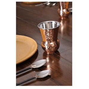 Wholesale Custom Logo Stainless Steel Tumbler Hammered Immunity Booster with Pattern Pure Copper <b>Metal</b> <b>Cup</b> Personalised Design - Product Image 6