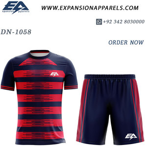 ชุดเสื้อพิมพ์ลายโพลีเอสเตอร์ชุดเสื้อพิมพ์ลายซับลิเมชันต่ำ - Product Image 6