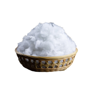 Tái chế lớp chất lượng cao 100% polyester STAPLE sợi trắng sáng sợi tổng hợp cho không dệt chống cháy Tính năng - Product Image 2