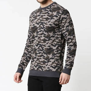 2023 New Arrival Customized Printed <b>Crewneck</b> <b>Sweatshirts</b> for <b>Men</b> Windproof Hoodies in Bulk Quantity - Product Image 2