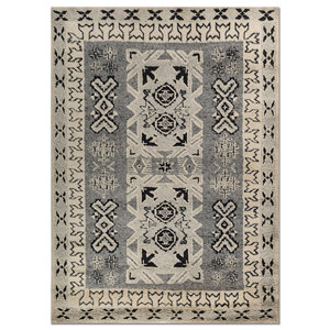 Handmade Blue Thyme Wool <b>Rug</b> Geometric Abstract Pattern for Home Boho Style for Living Room Hallway Rectangle <b>Space</b>-PKWL-677(Fr) - Product Image 1