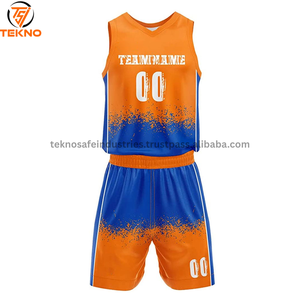 Uniforme de basket-ball Offre Spéciale à séchage rapide au meilleur prix kit de basket-ball de conception personnalisée uniforme de sport de basket-ball avec service OEM - Product Image 5