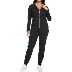 Conjunto Deportivo de Dos Piezas para Mujer, Ropa Deportiva con Logotipo Personalizado al por Mayor, Chándal Deportivo de Moda Urbana - Product Image 1