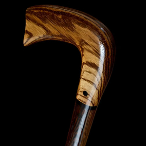 NAVIGATE Canne en bois réglable avec nœuds multiples Bâton de marche en bois solide pour les aînés par Standard International - Product Image 6