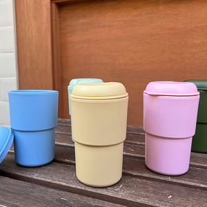 Vasos Reutilizables Hechos en Corea, Libres de BPA, Personalizables, de Doble Pared, 12 oz, Aptos para Agua Hirviendo, Diseño Moderno - Product Image 5
