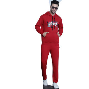 ชุดวอร์ม2ชิ้นสำหรับผู้ชายชุดกีฬาวิ่งจ๊อกกิ้งแขนยาวสไตล์ลำลอง - Product Image 5