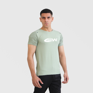 High Quality Polyester <b>Men</b> Running <b>T</b> <b>Shirt</b> Quick <b>Dry</b> Fitness <b>Shirt</b> Training Exercise Clothes Gym Sport <b>Shirt</b> Tops Light weight - Product Image 4