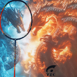 2025 nueva llegada de alta calidad personalizada 30T eje + marco M30 4U/82G 35LBS raquetas de bádminton marco caliente 30T grafito de carbono 4U - Product Image 1