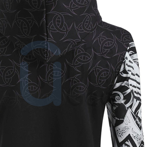 Sudadera con Capucha de Alta Calidad para Hombre, 100% Algodón, Transpirable, Estilo Urbano, para Invierno, Venta al Por Mayor del Fabricante - Product Image 3