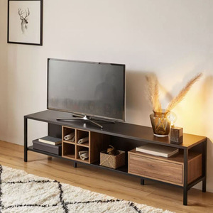 ตู้วางทีวีสไตล์มินิมอลร่วมสมัยพร้อมขาเหล็กและ MDF - KTV68092 - Product Image 6