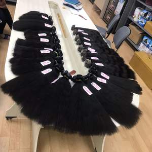 Super Double Luxe Sans Couture Clip-in Vietnamien Remy Cheveux Un Donneur Origine DHL Expédition - Product Image 2