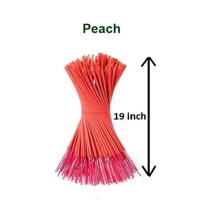 ธูปหอมขนาด19นิ้วธูปธรรมชาติลูกพีชขายดี (สีแดง) - Product Image 1