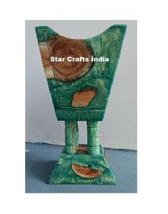 Luxury Style Green Mubkhar Wood Resin <b>Bakhoor</b> <b>Burner</b> <b>Bakhoor</b> <b>Burner</b> Wood For Wedding Gift <b>Electric</b> Incense <b>Burner</b> Eco Frindly - Product Image 6