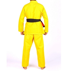 Uniforme de karaté personnalisé Impression du logo Confortable Coton Vêtements d'arts martiaux Robuste Entraînement Kick Boxing Tenue de gros - Product Image 6