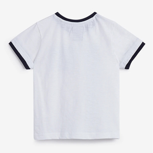 เสื้อยืดแฟชั่นลำลองสำหรับเด็กผู้ชายแขนสั้นคอกลมน้ำหนักเบาสบายเสื้อผ้าเด็กฤดูร้อนเครื่องแต่งกายประจำวัน - Product Image 2