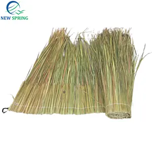 New Product Eco-Friendly Cogan Grass Tropical Thatch Roof Panels Dry Leave Use for Decoration