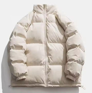 Abrigo de invierno con capucha para hombre, ropa acolchada, chaqueta, ropa de calle, estampado grueso, abrigos de plumas de burbujas, chaquetas acolchadas para hombre - Product Image 2