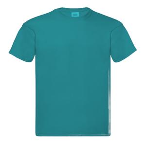 Camiseta con cuello redondo informal de verano para hombre y mujer, camiseta ligera de algodón 100%, camiseta de manga corta con serigrafía personalizada frontal - Product Image 4