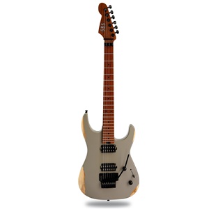 Guitare électrique authentique Floyd Rose Locking Tremolo, finition Relic, corps en aulne massif, manche en érable torréfié, frettes en acier inoxydable - Product Image 3