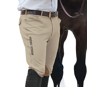 2024 dernier pantalon d'équitation équestre poignée en silicone patchs personnalisés quatre poches pour hommes Source d'alimentation Turbine personnalisable - Product Image 3