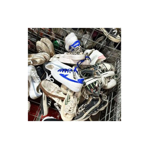 Venta al Por Mayor de Lotes de Zapatos Usados Deportivos Casuales para Hombre, Zapatillas de Deporte Tipo Mixto en Stock Color Negro, Tenis de Moda - Product Image 3