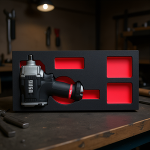 Étui à outils en mousse bicolore avec clé à chocs – Produit d'occasion - Product Image 3