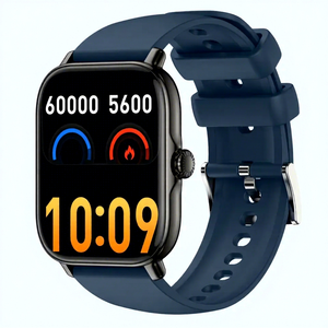 Montre connectée Sewer P72, écran tactile IPS de 1,91 pouce, étanche IP68, moniteur de fréquence cardiaque, tracker de fitness, montre de sport unisexe - Product Image 3