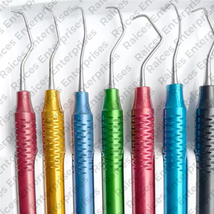 Instrumentos Orales, Instrumentos Periodontales, Herramientas de Ortodoncia Duraderas, Sonda Dental, Sonda de Acero Inoxidable para Escalar - Product Image 2