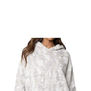 Sudadera con Capucha de Forro Polar de Camuflaje de Invierno Unisex de Alta Calidad con Estampado Digital, Corte Regular, a la Moda - Product Image 5