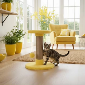 Grattoir pour chat Amistar Lemonchik de haute qualité pour chats de toutes races et tailles. - Product Image 1