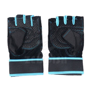 ถุงมือยกน้ำหนักฝ่ามือกันลื่นพิมพ์โลโก้สำหรับยิม - Product Image 1