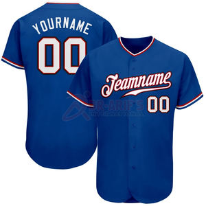 Maillot de baseball personnalisé uniforme d'équipe personnalisé avec noms numéros tissu respirant impression par sublimation grande taille disponible - Product Image 2