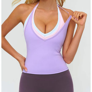 Prix de gros, débardeurs longs pour femmes, nouveaux, différentes couleurs, coton, basique, uni, débardeur pour femmes - Product Image 1