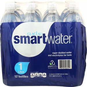 Eau minérale Glaceau Smartwater : Hydratation pure, goût frais et net, format en bouteille plastique, certifiée ISO, disponible. - Product Image 1