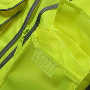 Gilet de sécurité de qualité supérieure gilet de sécurité de travail réfléchissant pour hommes gilet de sécurité imperméable gilet d'hiver de sécurité réfléchissant - Product Image 3