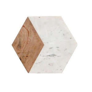 Tabla de cortar de madera de diseño atractivo para tabla de cortar queso o pan accesorios de utensilios de cocina de mármol y madera - Product Image 2