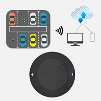 Capteur de stationnement intelligent Lora géomagnétique, capteur de stationnement sans fil pour système de circulation intelligent