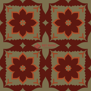 Carrelage en ciment 200x200 fait main, carrelage marocain encaustique pour une finition intérieure gracieuse, murs de cuisine et de salle de bain - Product Image 1