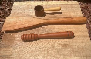 Cucharón para Miel de Madera de Acacia Personalizable - Diseño Clásico Moderno y Duradero para Tiendas Agrícolas, Mercados, Cocinas y Despensas - Product Image 4