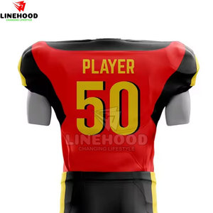 Uniforme de football américain personnalisé à manches courtes du fabricant de l'usine - Product Image 6