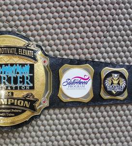 Ceintures de championnat personnalisées ! Ceinture intercontinentale British Bulldog 2025 - Product Image 2