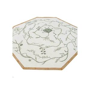 Alfombras de Lana Anudadas a Mano Jardins Du Monde Beige y Marrón con Patrón Floral para el Hogar-Akwl-9009 de Jaipur Rugs US - Product Image 2