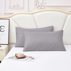 Hersteller Custom Kissen bezug Satin Kissen bezug Verschiedene Farben Weiche Seide Kissen bezug Mit - Product Image 6