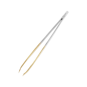 Pince à épiler plate en acier inoxydable pour le maquillage des cils avec pince de retrait pour les sourcils, 1 pièce - Product Image 3