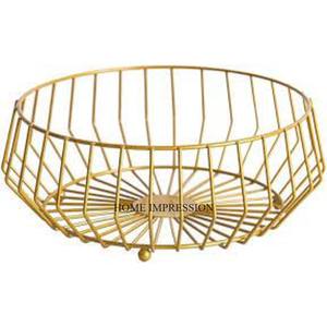 Organisation de stockage de fruits et de pain Panier en fil métallique de concepteur de fantaisie unique du fabricant indien à un prix impressionnant - Product Image 2