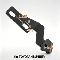 Supports de montage pour feux LED A-Pillar Wind Winner, paire de supports de feux de capot pour Toyota 4Runner 2003-2009, supports de feux latéraux