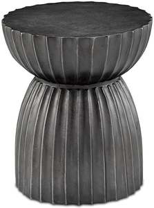 เก้าอี้เหล็กด้านข้างสำหรับตกแต่งสไตล์ดั้งเดิมเก้าอี้ทรงกลมทำด้วยมือฝังกระดูกคอนโซลสำหรับห้องนั่งเล่นและห้องนอน - Product Image 2