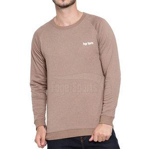 เสื้อสเวตเตอร์ผู้ชายผ้าฟลีซสีทึบผ้าฝ้าย100% ฤดูหนาว - Product Image 1