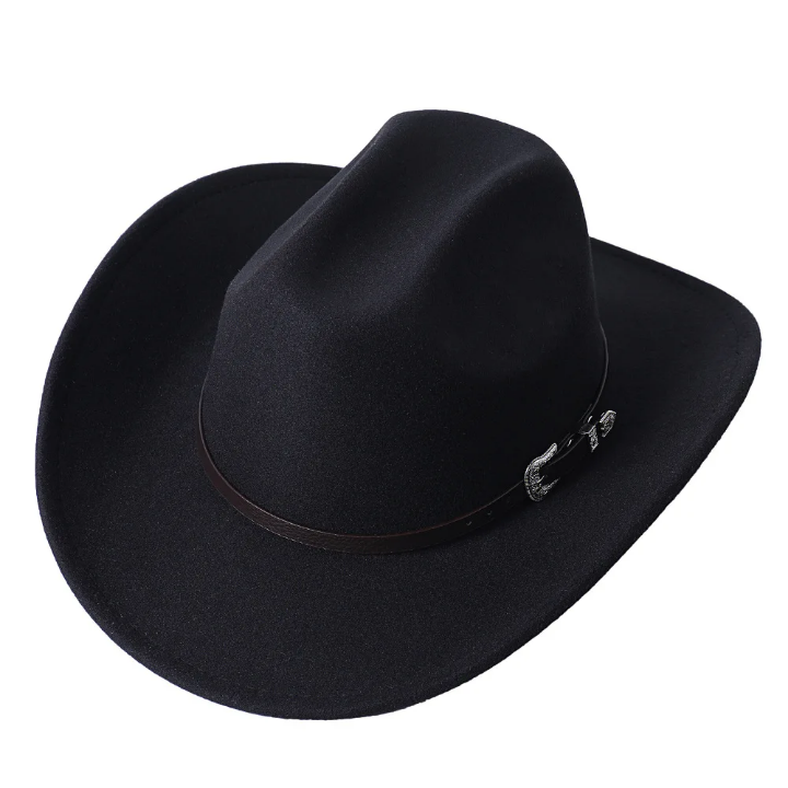 Western Cowgirl Hat Felt Cowboy Hats